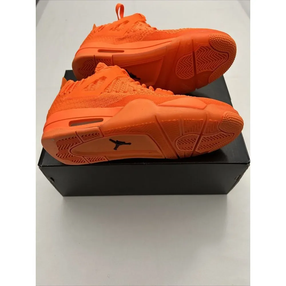 Nike Men 6.5 Air Jordan‎ 2019 4 Flyknit Total Orange 2931